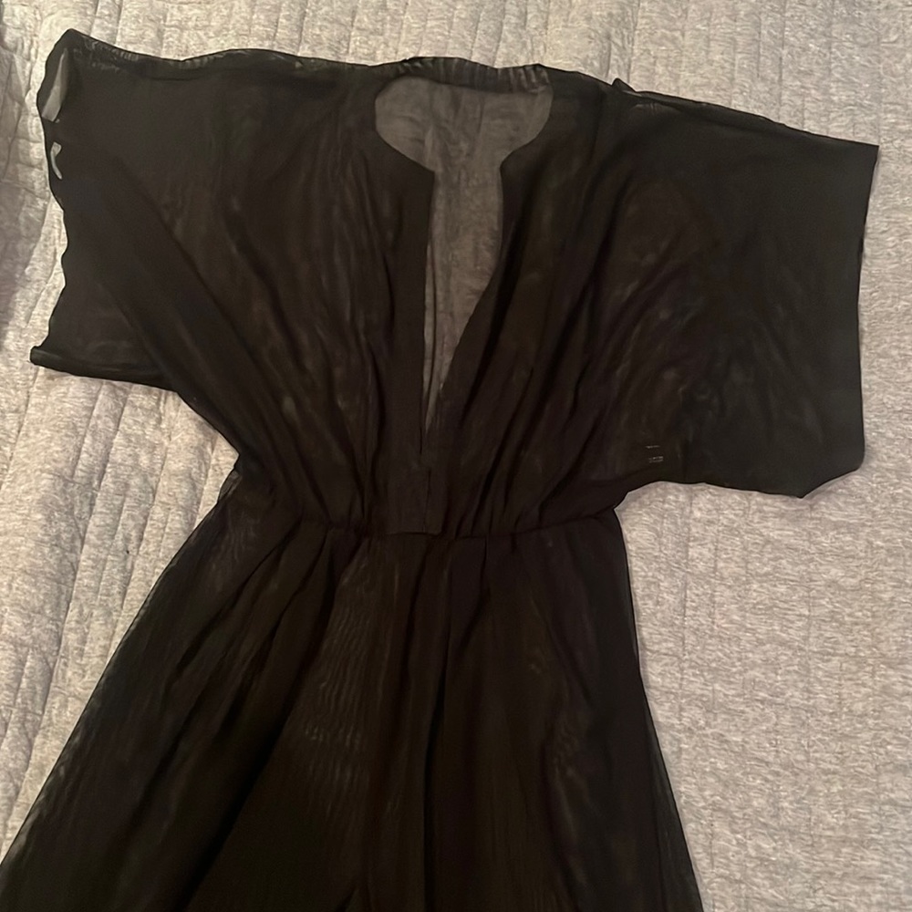 Norma kamali mesh jumpsuit